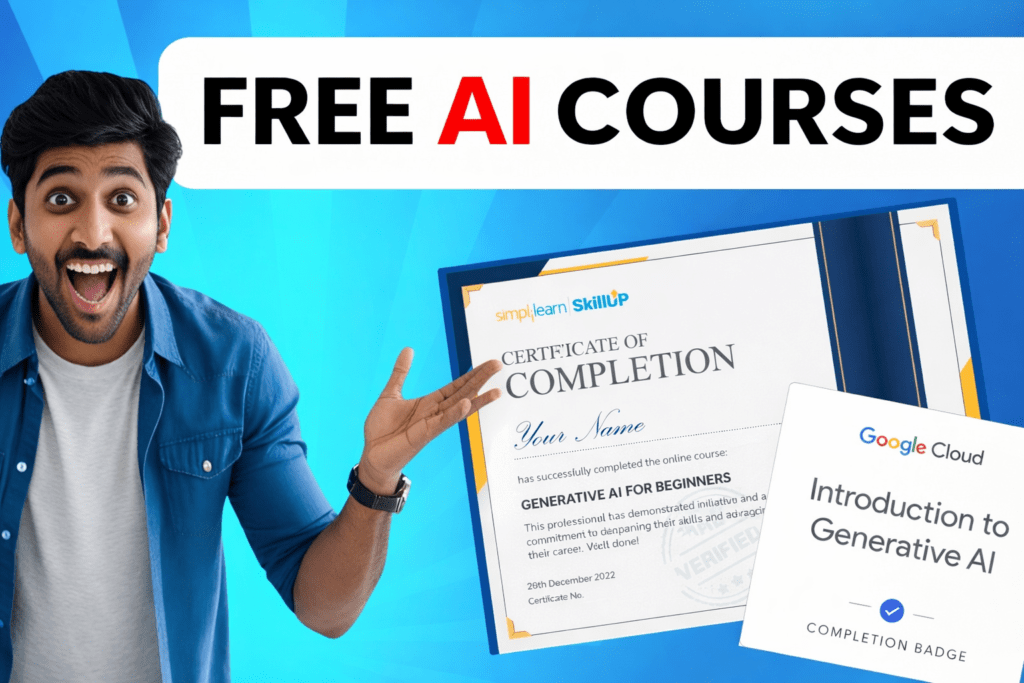 free ai online course for begginers