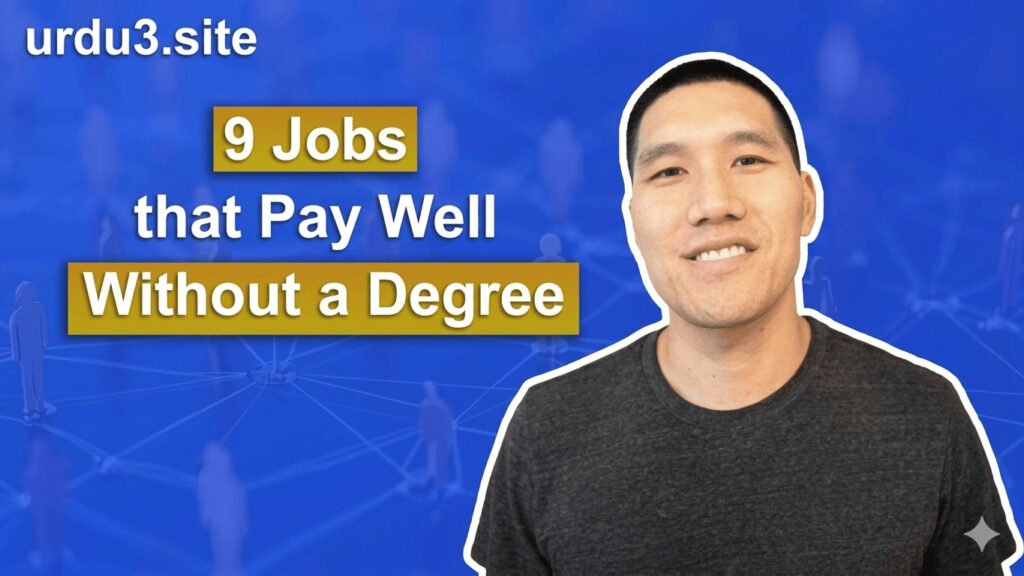 high paying jobs without a degree