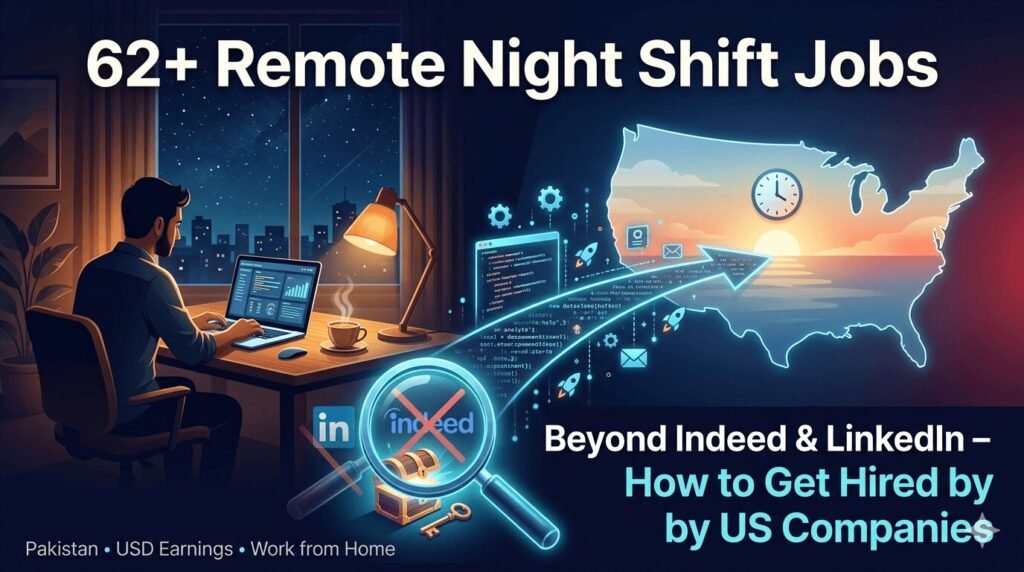 remote night shift jobs in Pakistan