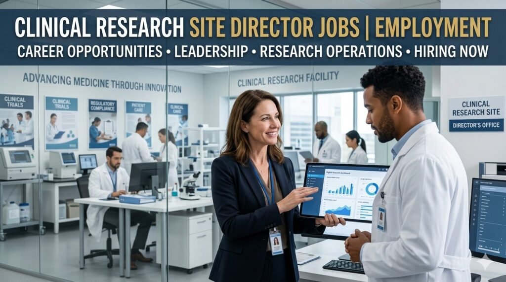 Clinical Research Site Director Jobs, Employment