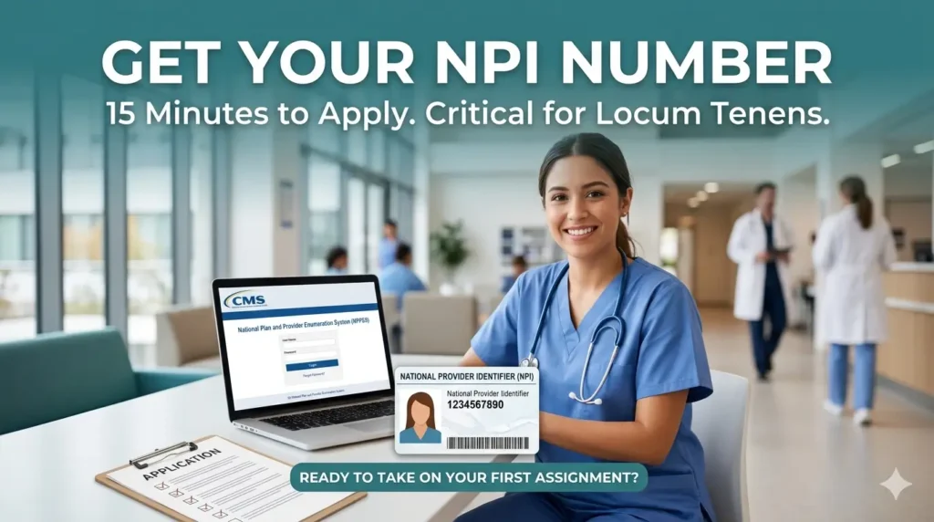 how to apply for an NPI number