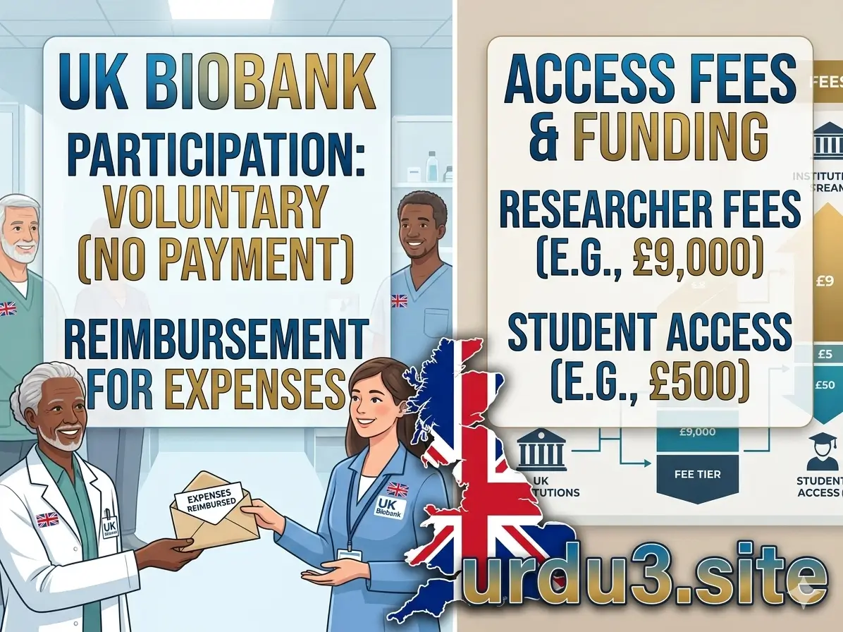 How much does UK Biobank pay in the United Kingdom?
