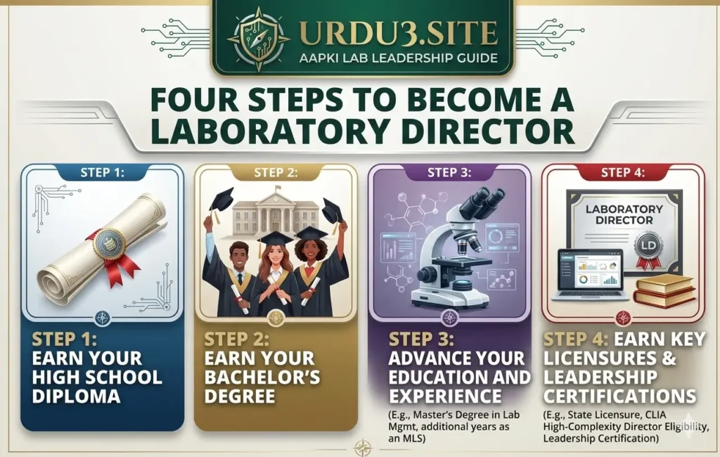 How to Become a Laboratory Director