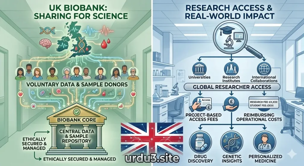 How much does UK Biobank pay in the United Kingdom?